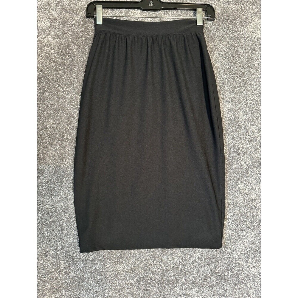 Spanx Bod-A-Bing Pull on‎ Business Shapewear Slimming Pencil Skirt Size XS Black